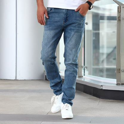 Winfred - Stylowe Elastyczne Jeansy Slim dla Mężczyzn