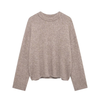 Mallory - Kobiecy luźny sweter w streetowym stylu