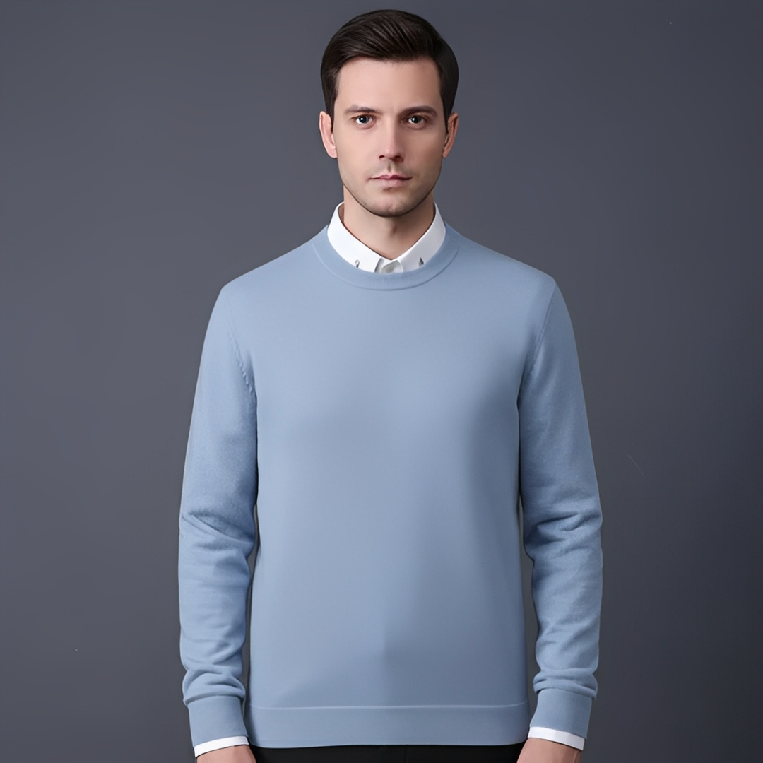 Eren - Ciepły i komfortowy męski sweter z wełny