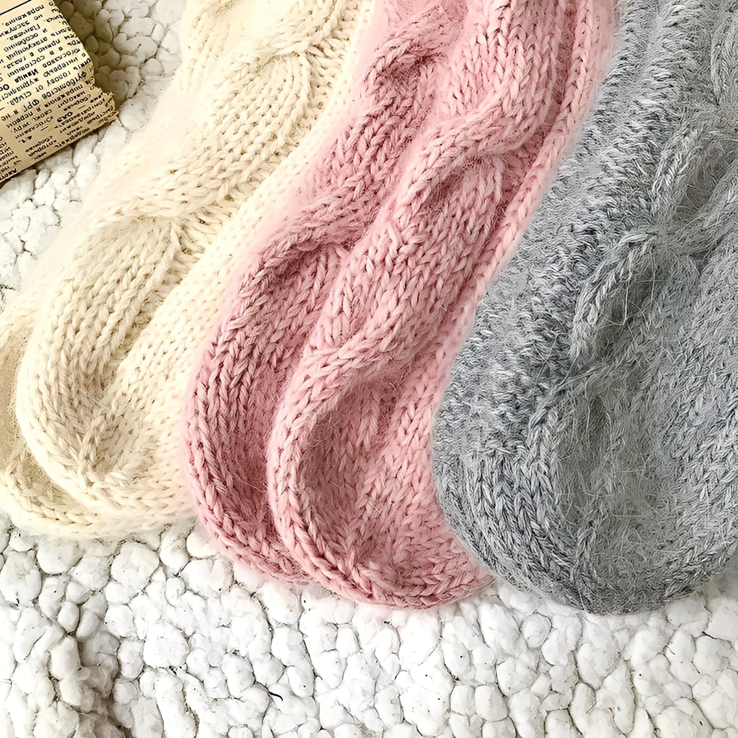 Dorothy - Ciepłe wełniane skarpety dla pań