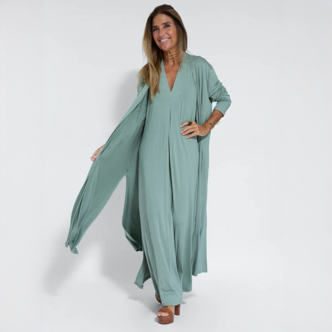 Jaydiah - Elegancki zestaw dwuczęściowy dla kobiet