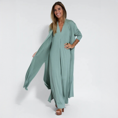 Jaydiah - Elegancki zestaw dwuczęściowy dla kobiet