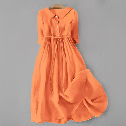 Nivette - Stylowa sukienka z wiązaniami dla pań