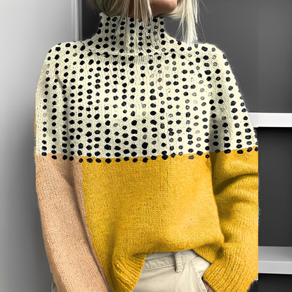 Olivia - Komfortowy sweter z golfem dla kobiet