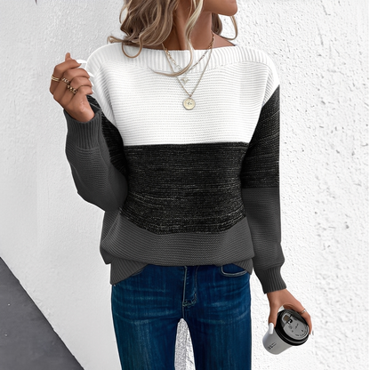 Anelie - Trendy sweter dziany dla pań