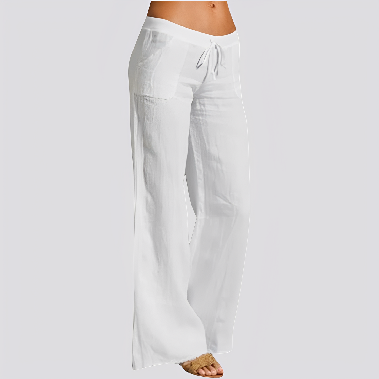 Monica - Wygodne spodnie z szerokimi nogawkami dla kobiet