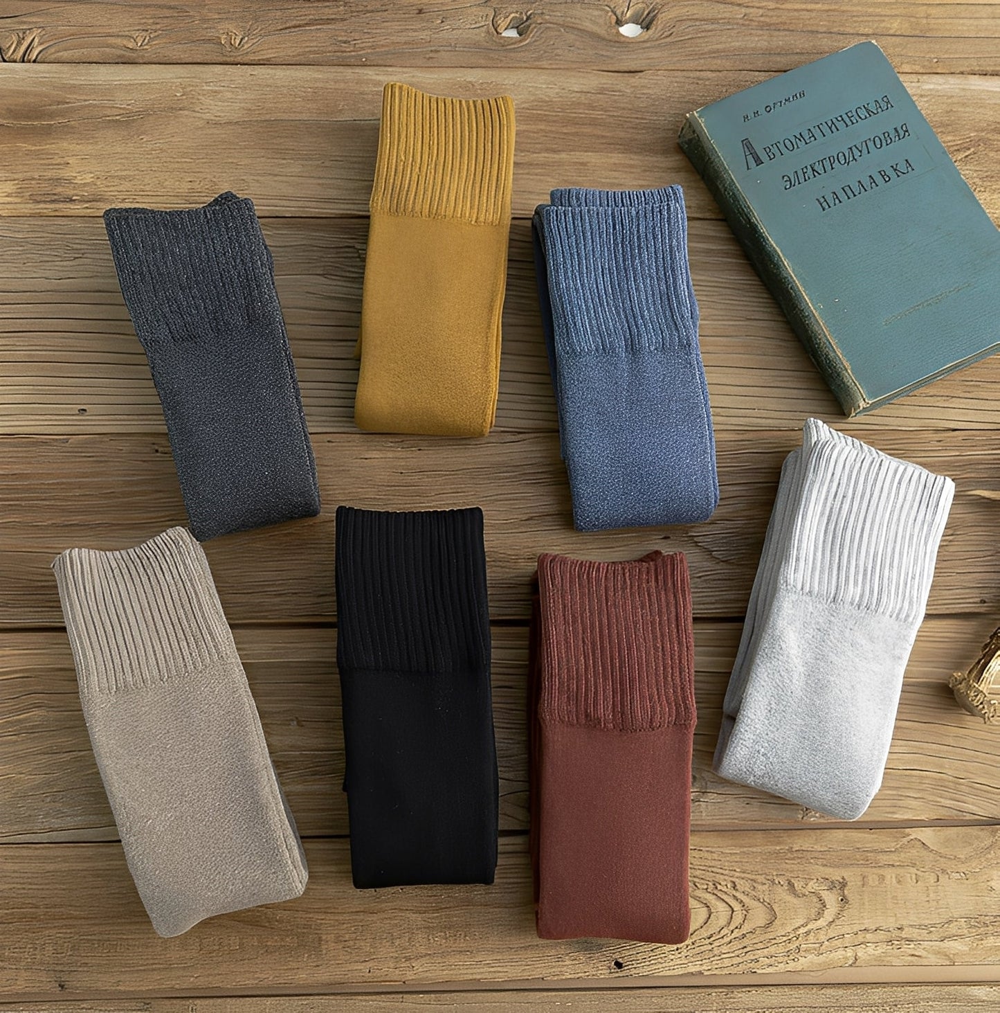 Stephany - Ciepłe, grube skarpety frotte dla kobiet