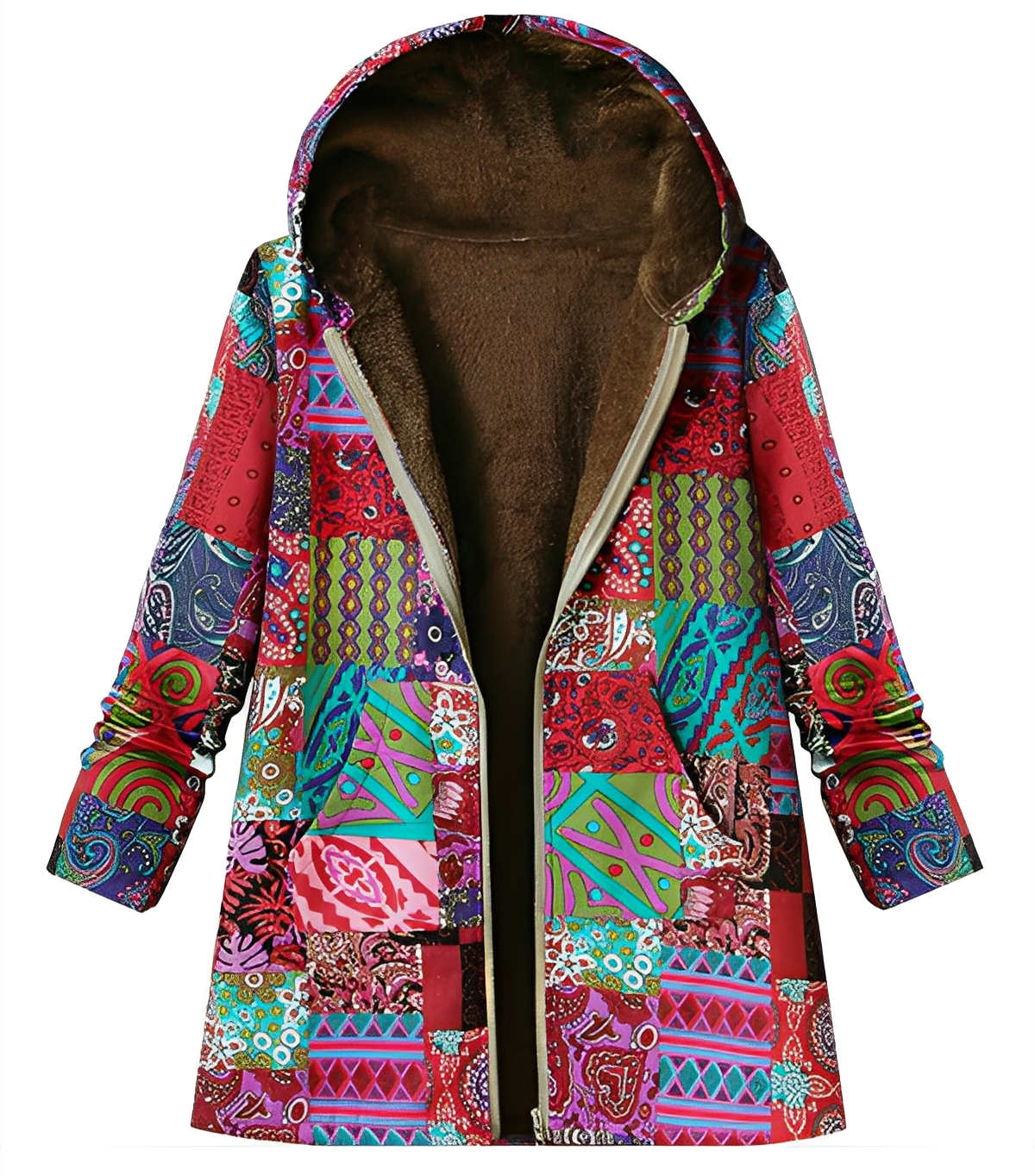 Jaslene - Klasyczna, ciepła parka damska