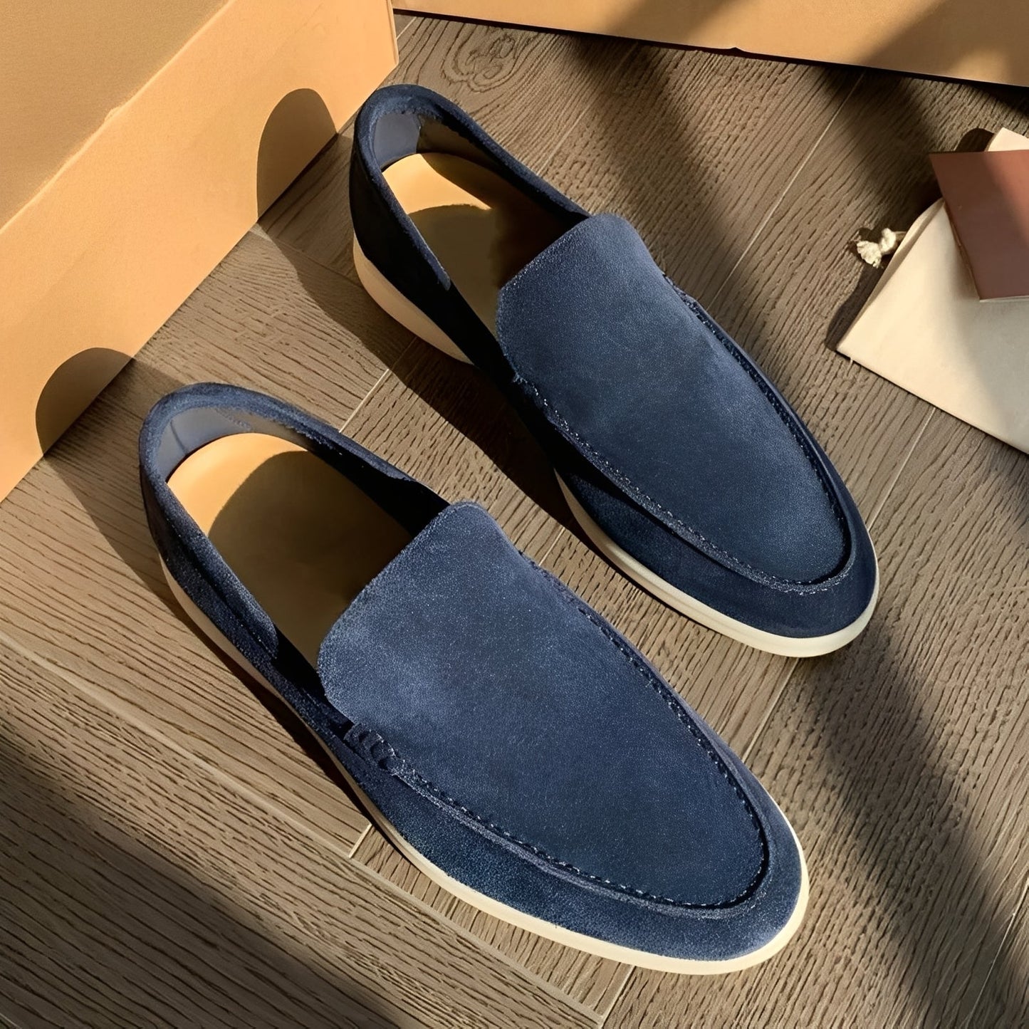 Diggory - Eleganckie męskie płaskie buty