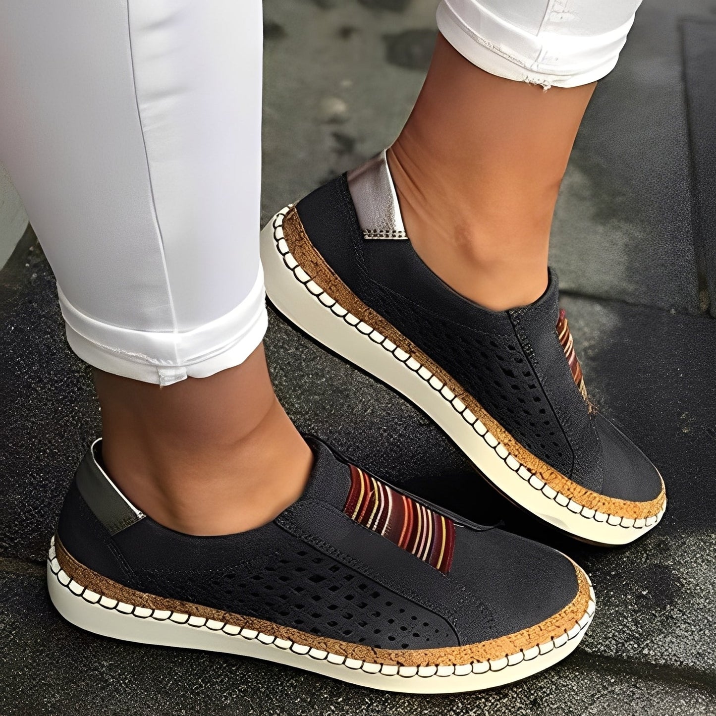 Adella - Stylowe, komfortowe pantofle dla pań