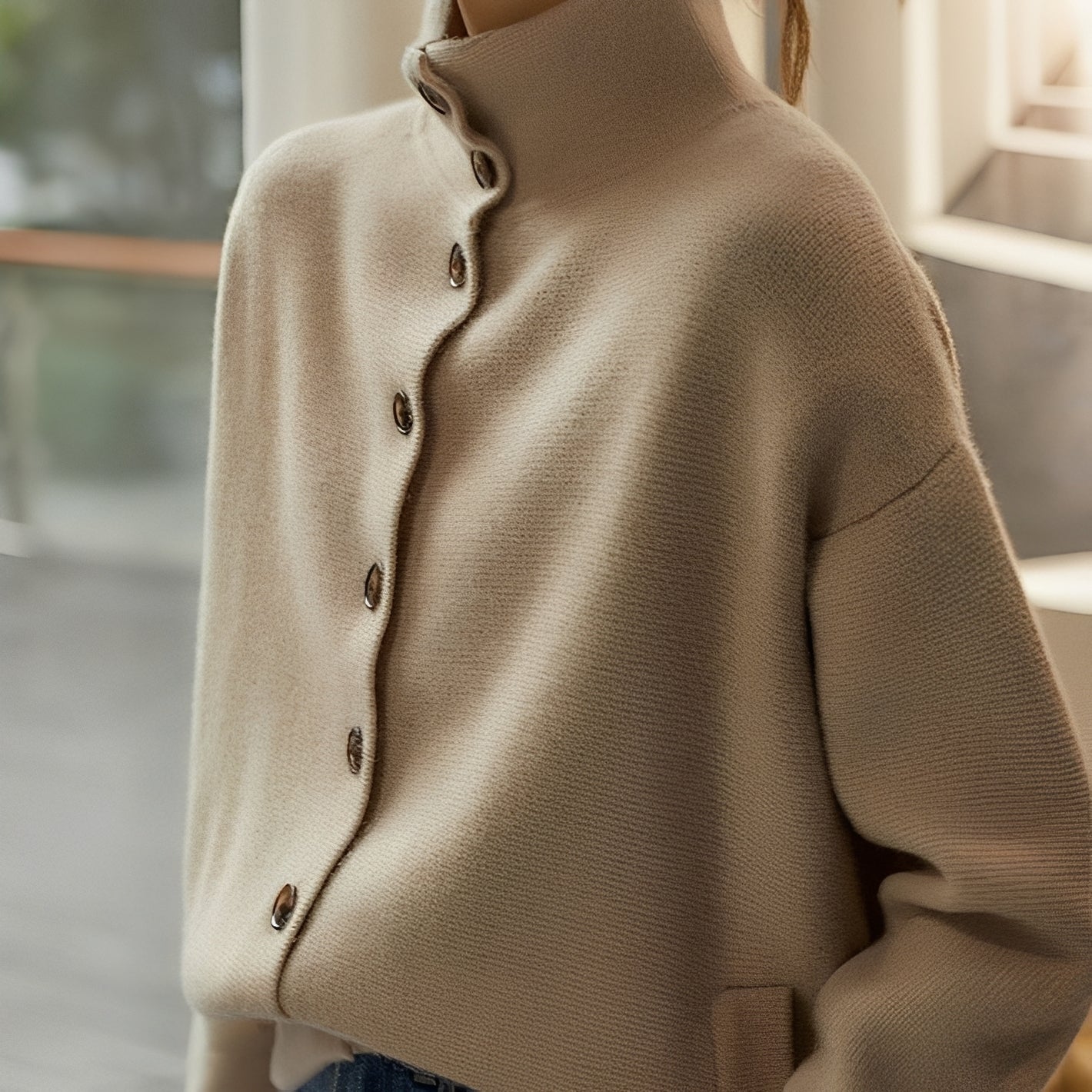 Amelia - Luźny golf dla kobiet