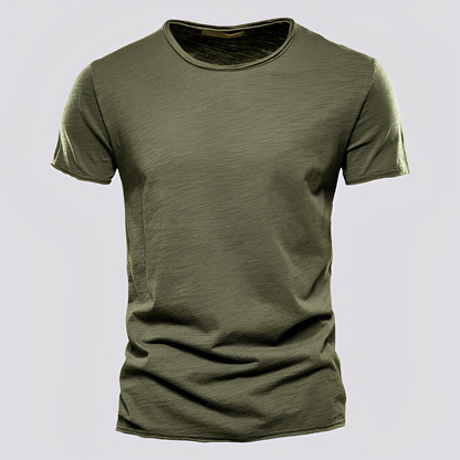 Shawn - Luźny, wygodny T-shirt z okrągłym dekoltem dla mężczyzn