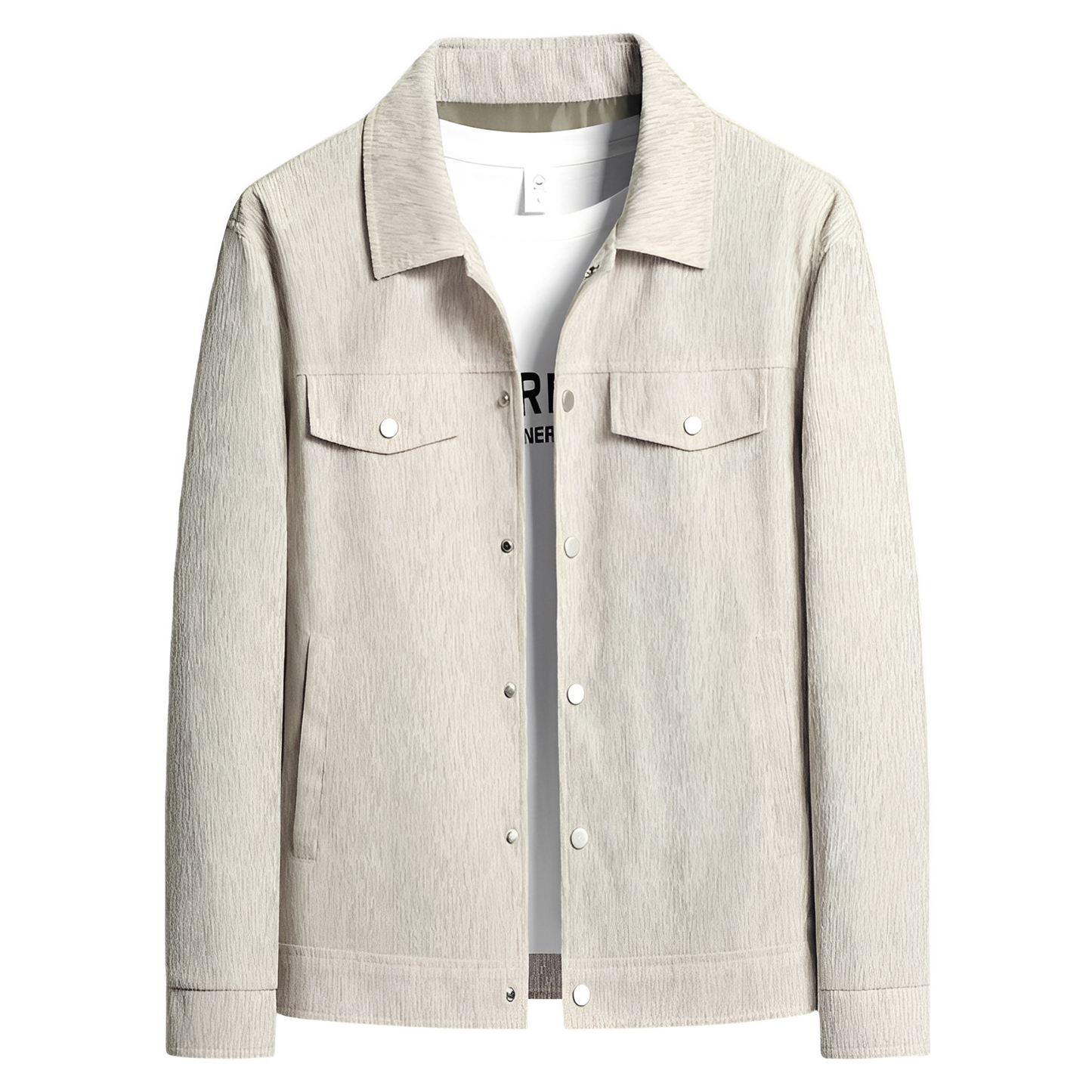 Jack - Męska kurtka sztruksowa o nowoczesnym, swobodnym kroju