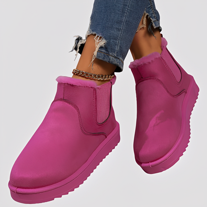 Henie - Ciepłe damskie buty z polarowym ociepleniem