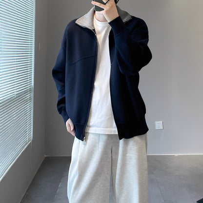 Henry - Elegancki, swobodny kardigan dla mężczyzn