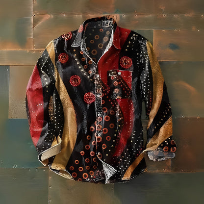 Sybille - koszule z wzorem retro dla mężczyzn