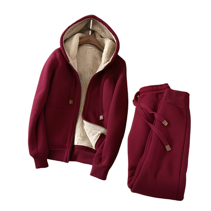 Monica - Męski zestaw dresowy z kapturem i spodniami