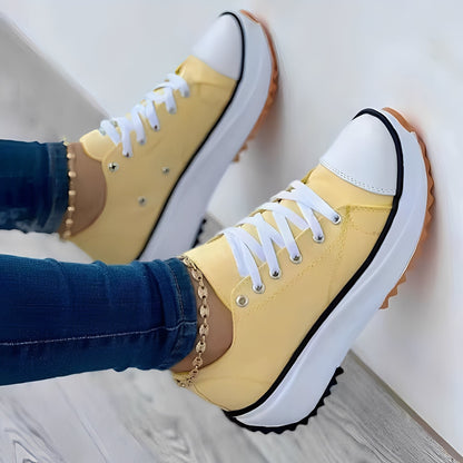 Mellony - Lekkie kobiece buty na grubych podeszwach