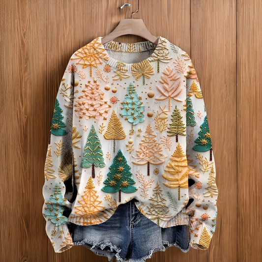 Adolphina - Wygodny zimowy sweter damski