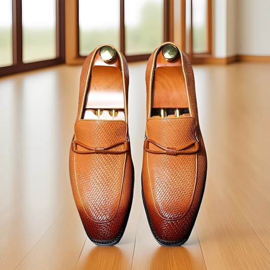 Phillip - Stylowe buty oxford-slipper dla mężczyzn do pracy