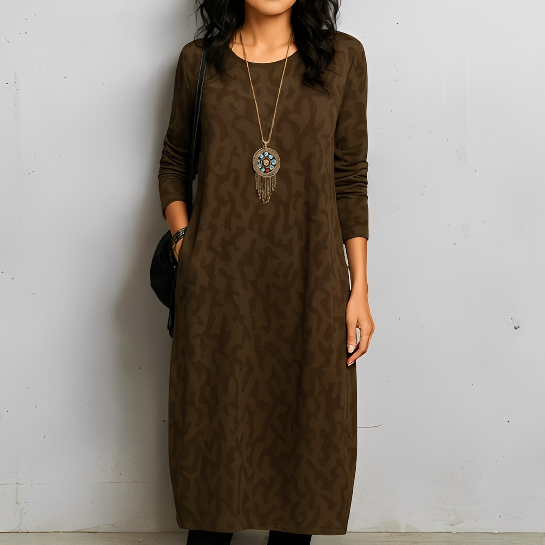 Abdelaine - Stylowa zimowa sukienka damska