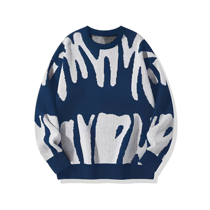 Edan - Męski sweter z wełny, komfortowy i ciepły