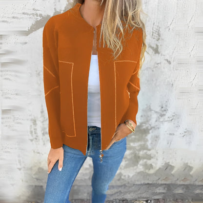 Chelsea - Stylowa kurtka z zamkiem dla kobiet