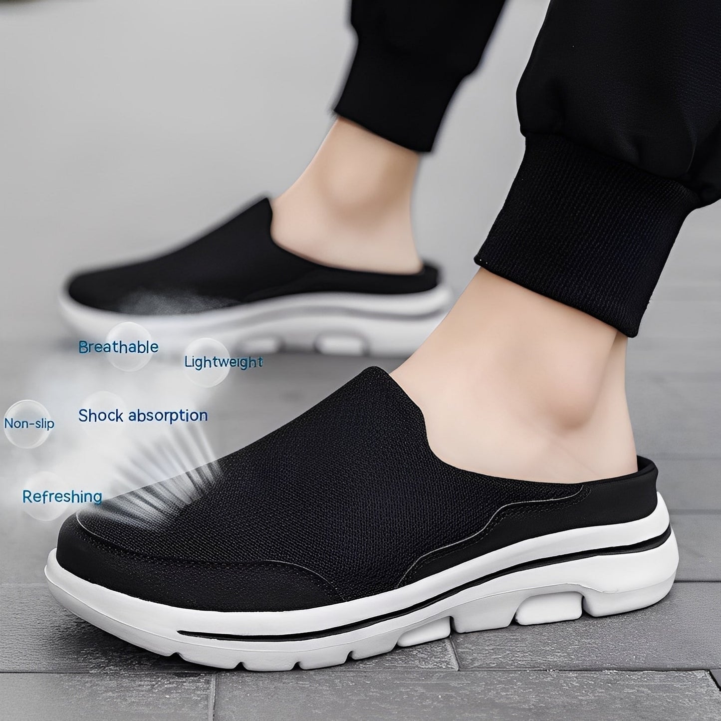 Harrison - Lekkie buty wsuwane z poduszkową podeszwą