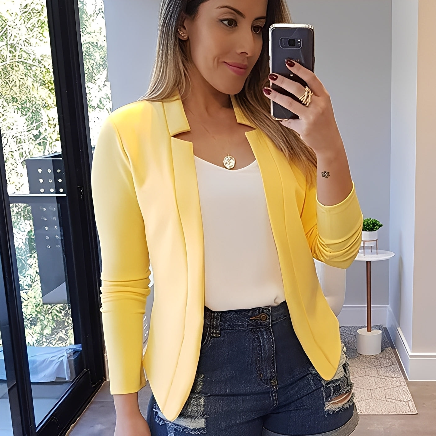 Marsha - Stylowy damski blezer z klapami