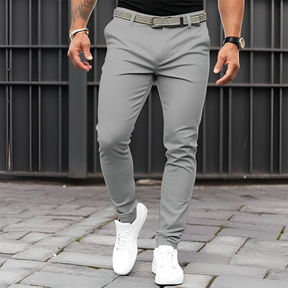 Jaron - Modne, luźne spodnie Slim-Fit dla mężczyzn