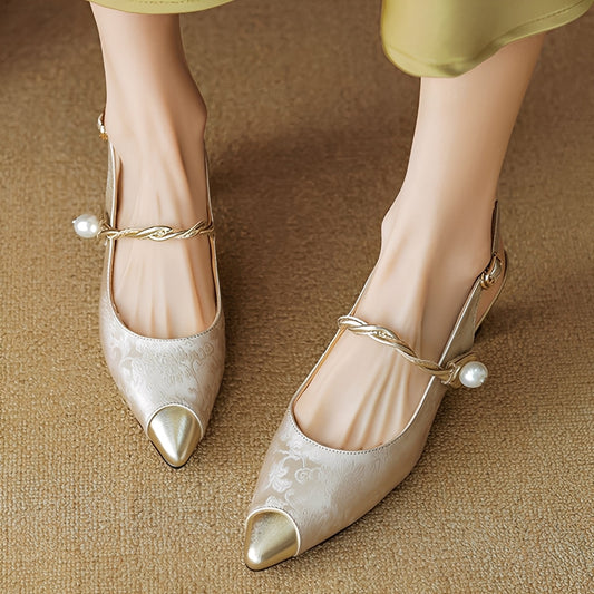 Maddie - Stylowe damskie sandały na obcasie