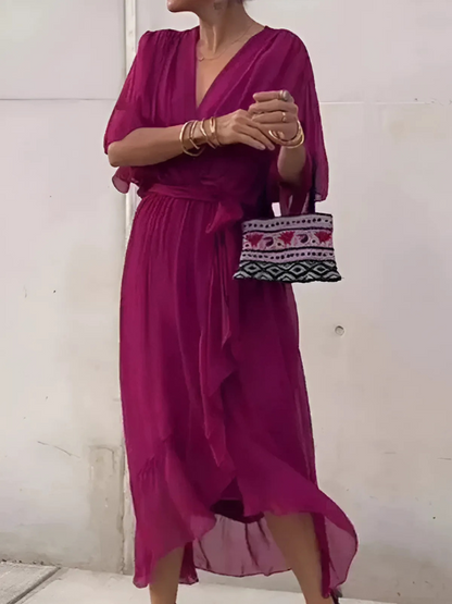 Seraphina – Sukienki midi portfelowe o ponadczasowym stylu