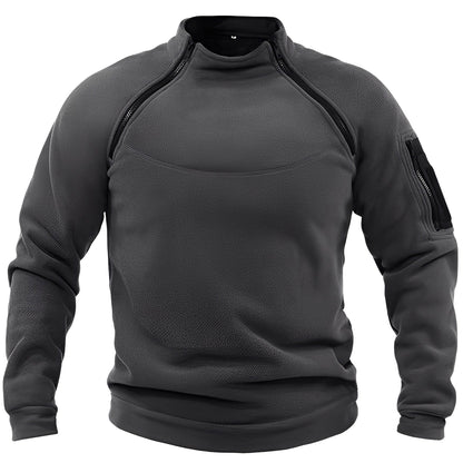 Jericho - Luźny taktyczny polarowy sweter dla panów