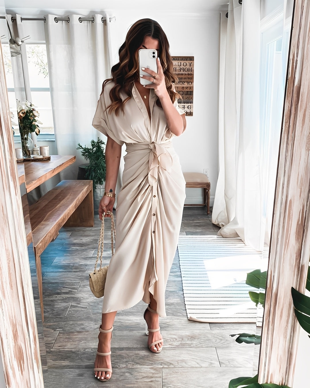 Antoinette - Szykowna długa suknia damska