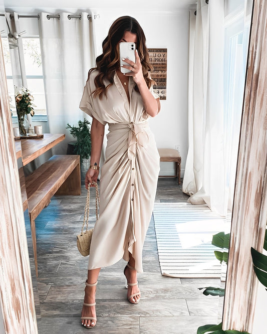 Antoinette - Szykowna długa suknia damska