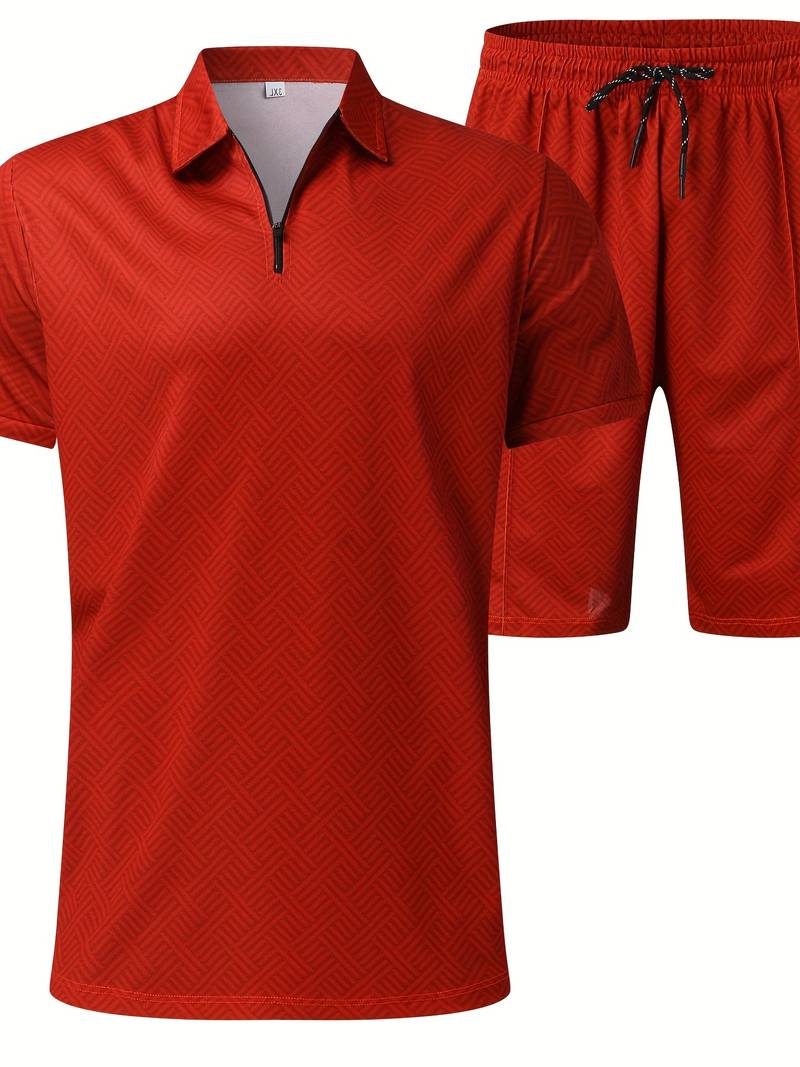 Theodore - Dwuczęściowy zestaw dla mężczyzn, wygodny casual