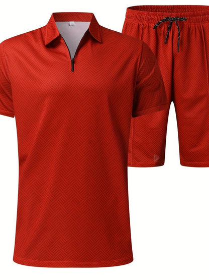 Theodore - Dwuczęściowy zestaw dla mężczyzn, wygodny casual