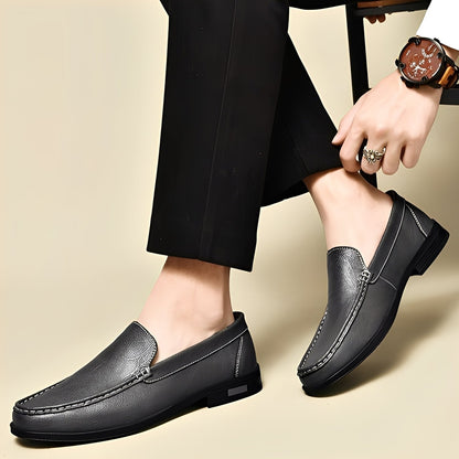 Corwin - Eleganckie skórzane mokasyny dla panów