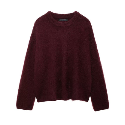 Mallory - Kobiecy luźny sweter w streetowym stylu