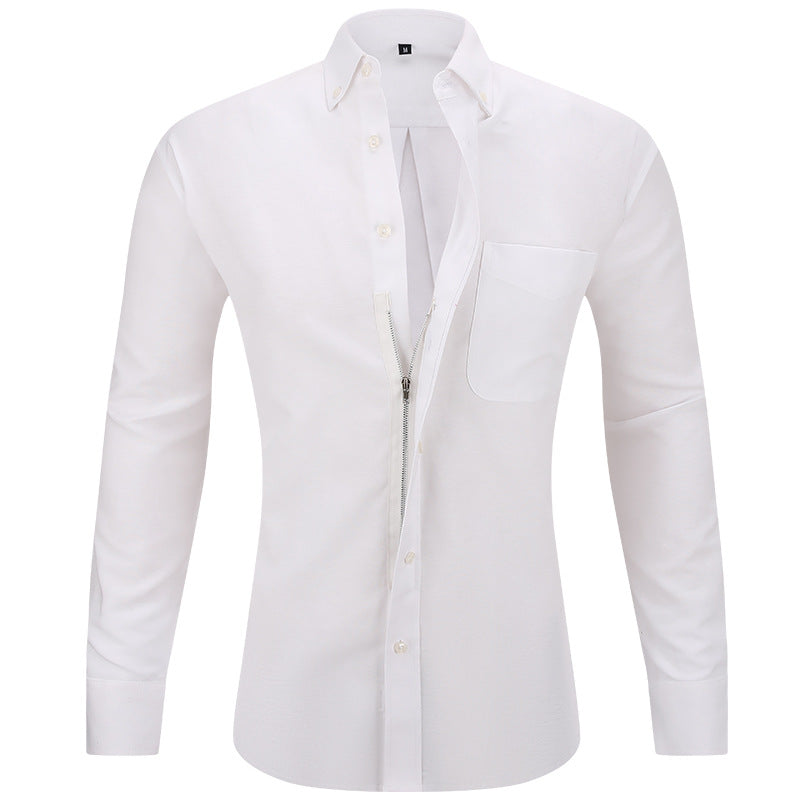 Eugene - Formalna, niegniotąca się koszula dla mężczyzn