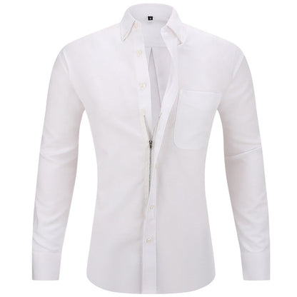Eugene - Formalna, niegniotąca się koszula dla mężczyzn