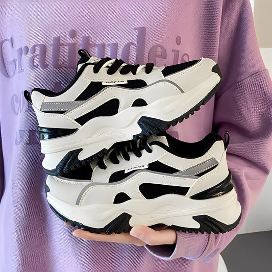 Sophie - Stylowe damskie sneakersy z masywną podeszwą