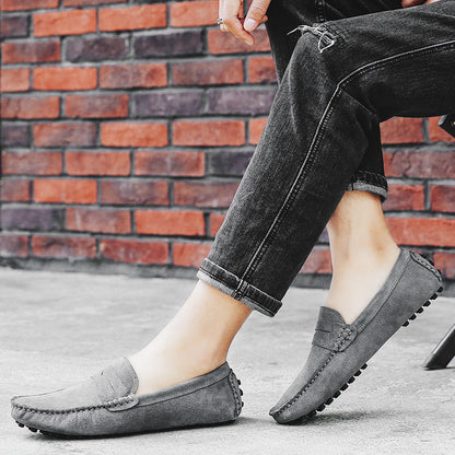 Benson - Nowoczesne skórzane loafers dla mężczyzn