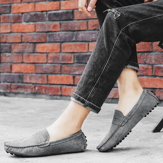 Benson - Nowoczesne skórzane loafers dla mężczyzn
