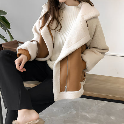 Chloe - Stylowa damska kurtka z aksamitu