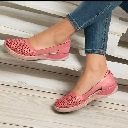 Kianna - Codzienne damskie buty z odkryciami