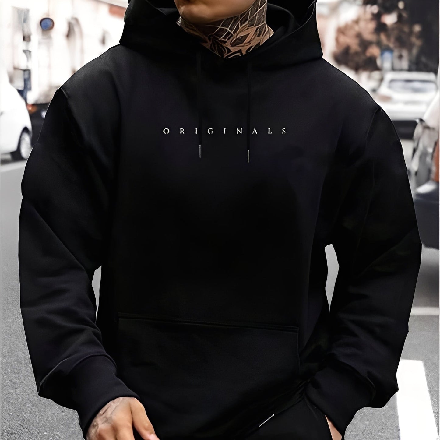 Humbert - Modna bluza z kapturem dla panów