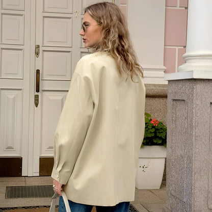 Eireen - Modna, swobodna kurtka z kołnierzem polo dla kobiet