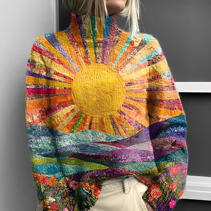 Olivia - Komfortowy sweter z golfem dla kobiet