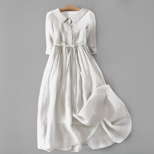 Nivette - Stylowa sukienka z wiązaniami dla pań